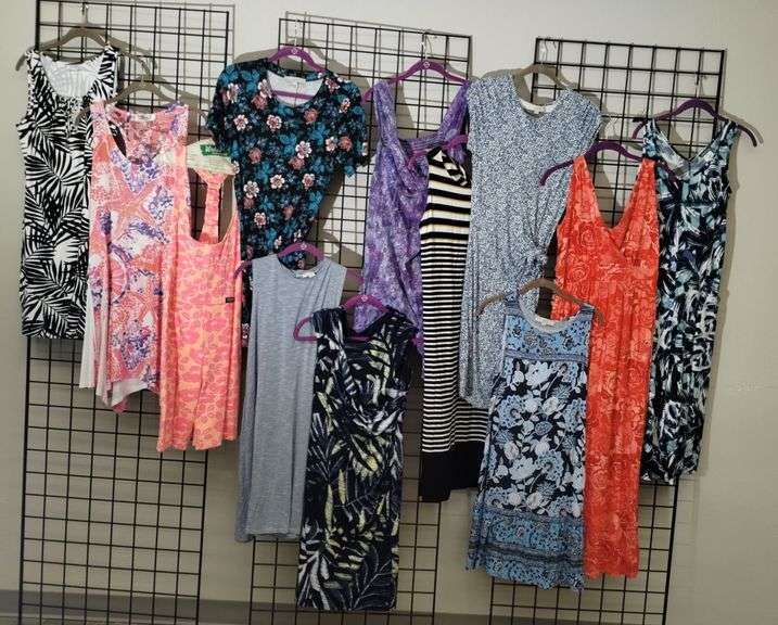 Summer Dress LOT of 12 Loft Lands End Australia S/M