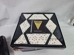 LOT 3 Games Tri-Onimos Quad-Onimos Domino Games Trivial Pursuit