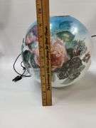 Parlor Lamp Electrified Oil SUCCESS GWTW Base & Shade Matching 23"