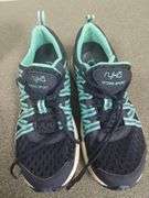 Women's Ryka Hydro Sport Size 7.5 Shoes Navy Aqua