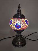 Lamp Mosaic Accent Night Light Boho Style Ornate