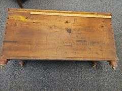 Blanket Chest Marked Jacob Kendallville Ind via Chicago