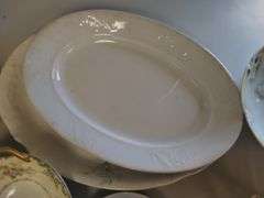 Pickers LOT: Dishes Pressed Glass Antique Vintage Reseller *Some Damaged