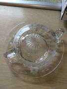 LOT Vintage Glass Flutes Stems Wine Glasses Plates Goblets