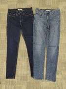 Ladies Denim Jeans LOT of 4 Gap Levi 27 Waist