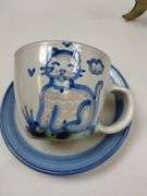 Hadley Pottery Country Scene 16pcs 4 Place Settings Animals Only