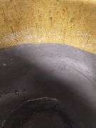 Decor Planter Glazed Stoneware Pottery Drain 15" Heavy