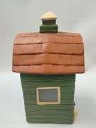 Pickers LOT: Farm Barns 5 Canisters Set + Salt Pepper