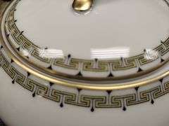 Limoges France China Dishes Set God Greek Key Trim