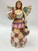 2 Jim Shore Heartwood Creek Angels ~8" 10"