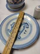 Hadley Pottery Country Scene Horse Cow Cups Plates Bowls S/P
