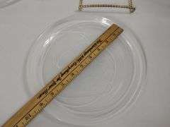 Dish Set Murano Swirl White Dinner Plates Bowls 4 3-Pc Settings Crate & Barrel