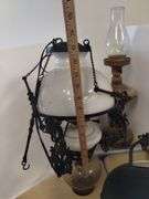 Pickers LOT: Antique Architectural Lighting Electric Oil Lamps