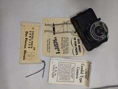 Antique Kodak Cameras Autograph 3A A-120 Good Bellows + Pickwik Candid