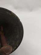 Antique 8" Copper French Watering Can + Cow Bell Cast