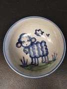 Hadley Pottery Country Scene Misc LOT Bowls Plates Cup *1 Chip