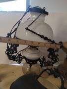 Pickers LOT: Antique Architectural Lighting Electric Oil Lamps