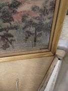 Pickers LOT: Vintage Prints Miniature Shelves Hardware & More