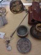 Pickers LOT: Christmas & Gold Brass Decor Vintage Smalls