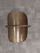 Pickers LOT: Needle Point Foot Stool Storage Brass Log Magazine Rack
