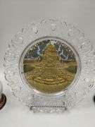 Vintage Collectibles Souvenir Plate 1904 Worlds Fair Jars Finial Ashtrays