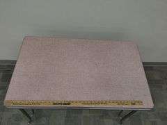 MCM Midcentury Atomic Formica Top Chrome Leg Kitchen Table Slide Out Leaves