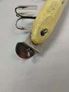 Vintage Fishing Lures LOT Glass Eyes Spinners Chub Creek Boxes + Shannon Creek