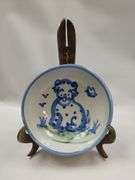 Hadley Pottery Country Scene 6.75in Bowls Horse Horse Dog Sheep Pig