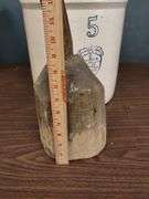 UHL Pottery Crock #5 Clean but Crack + Primitive Tools