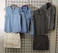 Ladies Sportswear 6 PC LOT Golf Tennis Eddie Bauer S/M