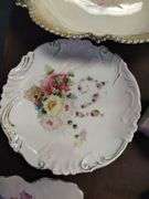 LOT Antique European Serving Bowls Hand Painted Bavaria Germany