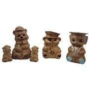 Pickers LOT: Vintage Winton California Teddy Bear Cookie Jars