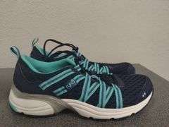 Women's Ryka Hydro Sport Size 7.5 Shoes Navy Aqua