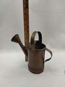 Antique 8" Copper French Watering Can + Cow Bell Cast