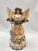 2 Jim Shore Heartwood Creek Angels ~8" 10"