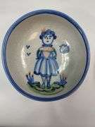 Hadley Pottery Country Scene DONKEY +Plates Bowls