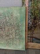 Decor Wall Art 54in Canvas Trees Metallic Gold Green+2 Smaller