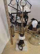 Pickers LOT: Antique Architectural Lighting Electric Oil Lamps