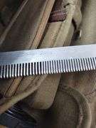 WWI Gillette Kahki Military Barber Shaving Kit Genco Razor Rawleighs Jar Brush Bantron Tablets