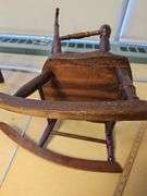 2 Antique Childs Chairs Rocking