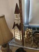 Pickers LOT: Christmas & Gold Brass Decor Vintage Smalls