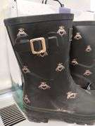Shoes 7M Ladies Joules Molly Welly BEE Rain Muck Boots Rubber Boxed