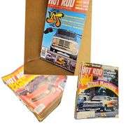 1970s HOT ROD Magazine Boxed LOT