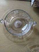 LOT Vintage Glass Flutes Stems Wine Glasses Plates Goblets