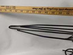 33" Art Glass Decor Hand Blown Road Runner Iron Frame MEXICO
