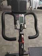 Fitness Stationary Bike Spin Class KEISER m3i Floor Pad Book Tablet Holder MSRP $3k