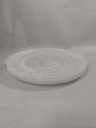 Dish Set Murano Swirl White Dinner Plates Bowls 4 3-Pc Settings Crate & Barrel