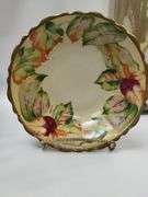 Vintage Decor LOT Midcentury Cherub Ruby Amethyst Glass Lustre Vase