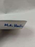 Hadley Pottery Country Scene Platters Fish Spoon Rest *Chip on 1