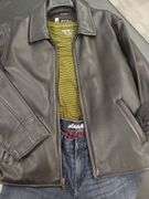 Womens Eddie Bauer Leather Jacket XS + Eddie Bauer Tops Jeans S/M
